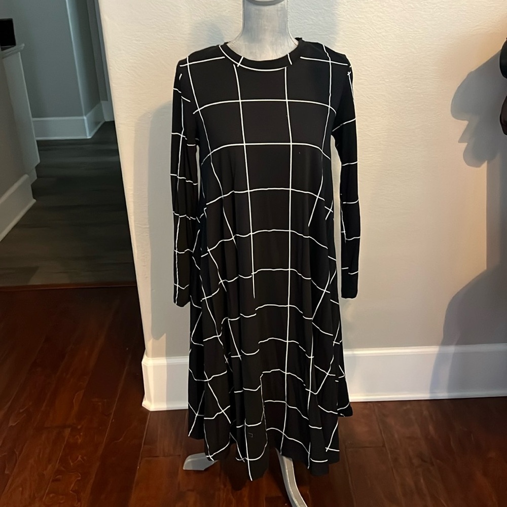 Knit A line Dress